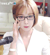美女 眼镜 气质 知性美