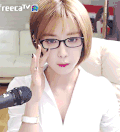 美女 眼镜 气质 知性美