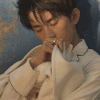 易烊千玺 四字弟弟 撩 帅气 表情
