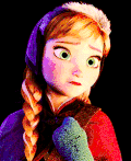 冰雪奇缘 公主 眨眼 火光