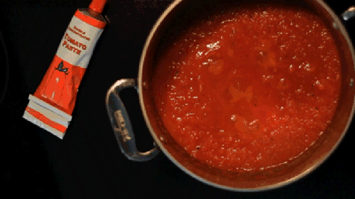 番茄酱 红色 料理 烹饪