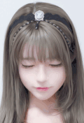 yurisa 女神 可爱 眨眼