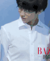 TFBOYS 王俊凯 眼镜 开心 呆萌 微笑