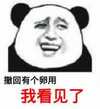 傻笑 熊猫 八字眉 撤回有个卵用 我看见了 撤回