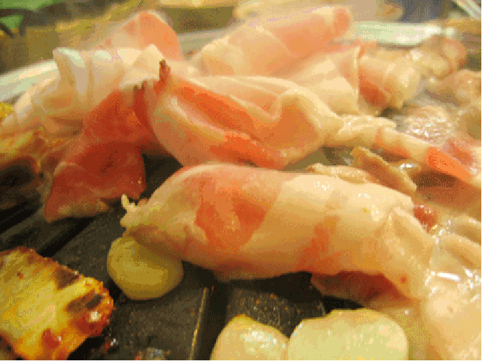 肉卷 食物 美食 动图