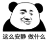 暴漫 文字表情包 这么安静做什么 搞笑 逗 沙雕