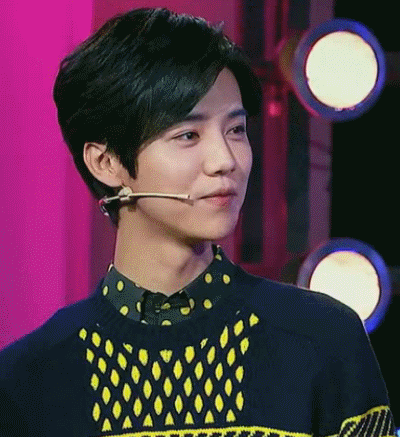 EXO  鹿晗 微笑 可爱