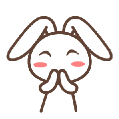 兔子 卡通 大耳朵 可爱