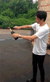 帅哥 开酒 搞笑 雷人