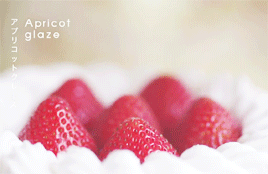 草莓 strawberry food 草莓酥饼 刷油