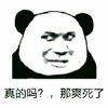熊猫人 斜视 逗比 真的吗那爽死了