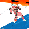 foxadhd 艺术 艺术家在Tumblr 福克斯多动症 动画控制 GIF 狐狸 动画控制的高清晰度 艾玛louthan 打喷嚏