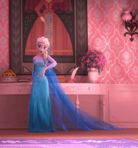 冰雪奇缘 生日惊喜 Elsa 爱莎 安娜 变装