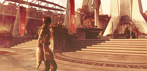 电影 背影 建筑 机器人