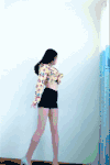美女 性感 衬衫 长发