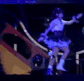 美女 可爱 舞台 表演