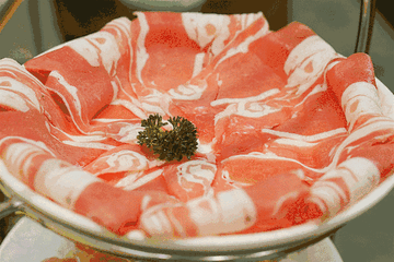 肉卷 美食 火锅
