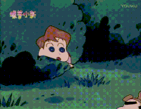 蜡笔小新 装扮 搞笑 偷看