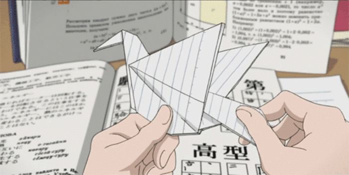 折纸 技术 动漫局部 二次元