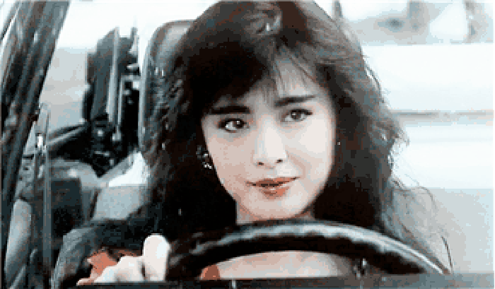 美女 开车 清纯 性感