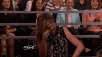 ellen 女神 欢呼 鼓掌 大笑
