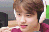 EXO 都暻秀 耳机 吃货