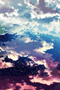 卡通 云彩 天空 星星