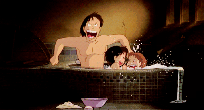 宫崎骏的大王国 洗澡 搞笑 二次元