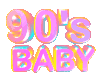 动态字 90's baby 搞怪 逗