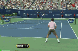 网球 比赛 激战 燃