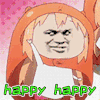 happy 快乐 开心 二次元 动漫 卡通