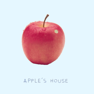 苹果 虫子 红色 苹果房子