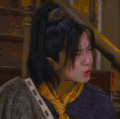 吴磊 古装 说话  侧脸