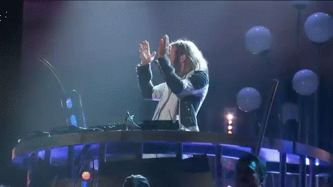 Billboard颁奖礼 DJ 大卫·蒂埃里  跟上节奏