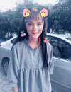美女 耳朵 可爱 微笑 温柔
