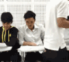 纸条 数字 四处张望 真是醉了