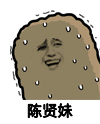 金馆长 冷汗 苦笑 陈贤妹