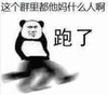 暴漫 熊猫头 这个群里都他妈什么人啊 跑了 搞笑 逗 魔性