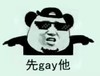 金馆长 墨镜 熊猫 先gay他