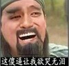 张飞 泪流满面 傻笑 这傻逼让我欲哭无泪