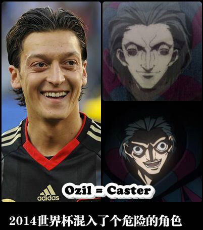 厄齐尔 书生的世界 憋之旅 脸盲症发作 ozil Caster 足球运动员 微笑