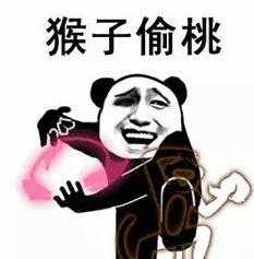 暴漫文字表情包猴子偷桃搞笑沙雕魔性gif动图_动态图_表情包下载_soo