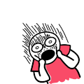 暴漫表情 惊吓 搞笑 逗逼