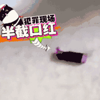 萌宠 狗狗 半截口红 搞笑