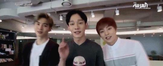 chen 帅哥 exo 欧巴 可爱
