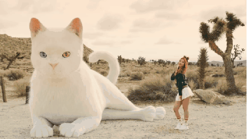 Ice&Cream&Cake MV Red&Velvet 创意 可爱 少女 巨大 猫咪 跳舞