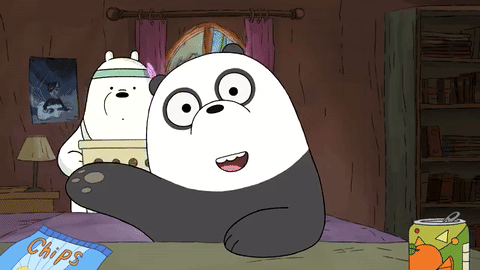 卡通 动漫 咱们裸熊 Panda 温和 害羞 Ice Bear 北极熊