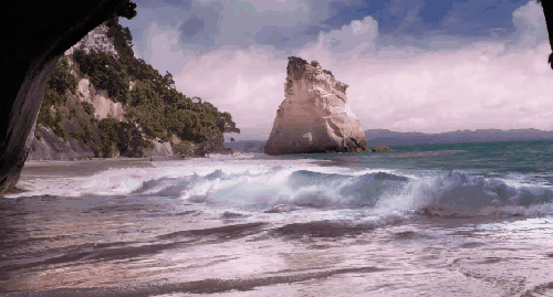 新西兰 海浪 纪录片 美景 风景