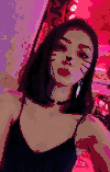 美女 猫咪 卖萌 自拍