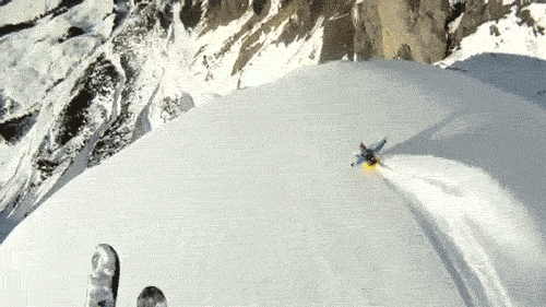 滑雪 刺激 勇敢 可怕
